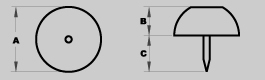 Bumpers - Tack Bumpers,Rubber Molded Parts